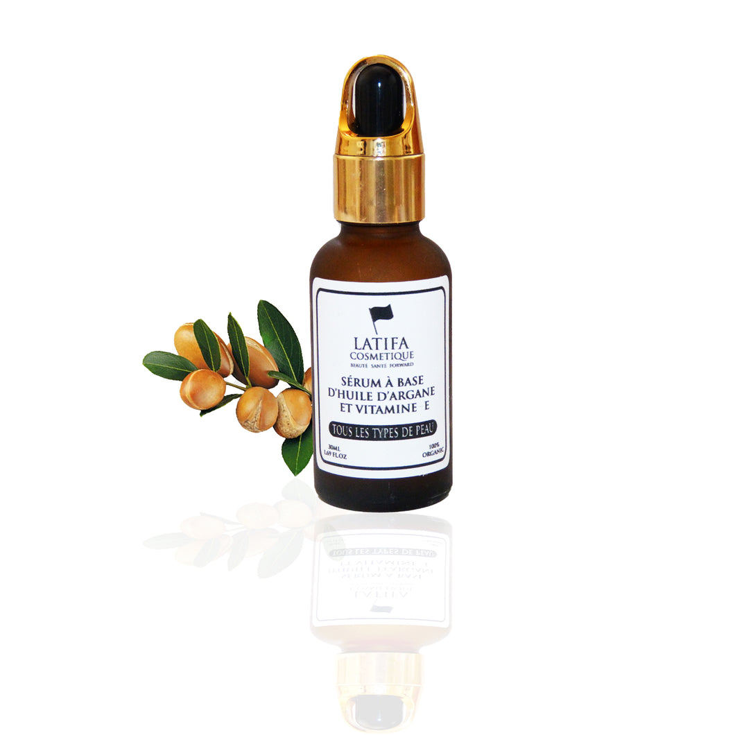 SÉRUM A BASE D'HUILE ARGAN ET VITAMINE E